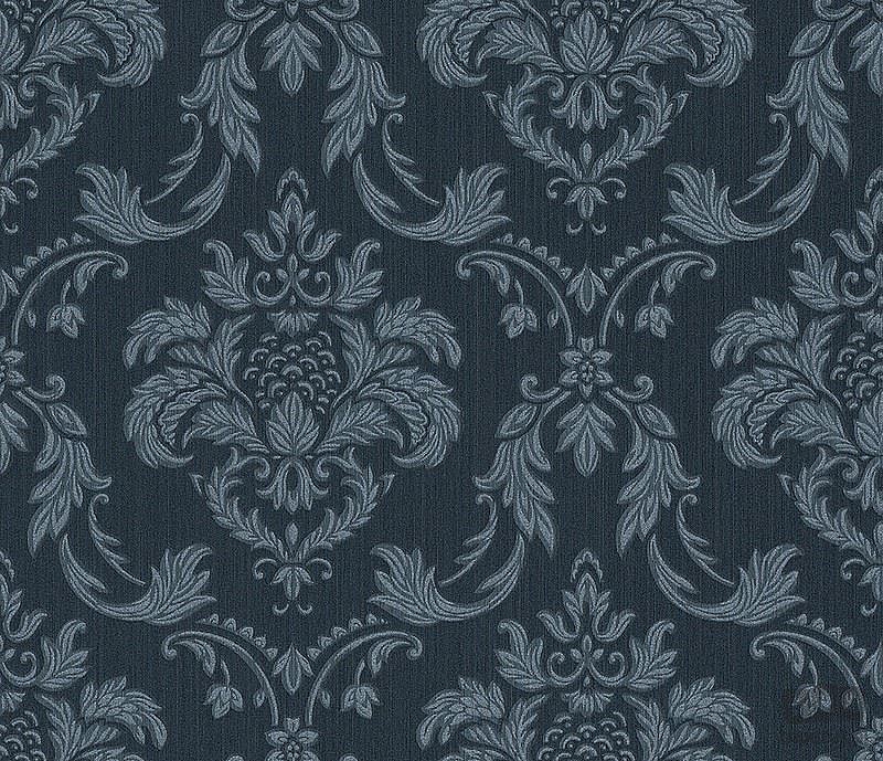 Rasch Liaison Klasik Damask Desen Tekstil Duvar Kağıdı 078069