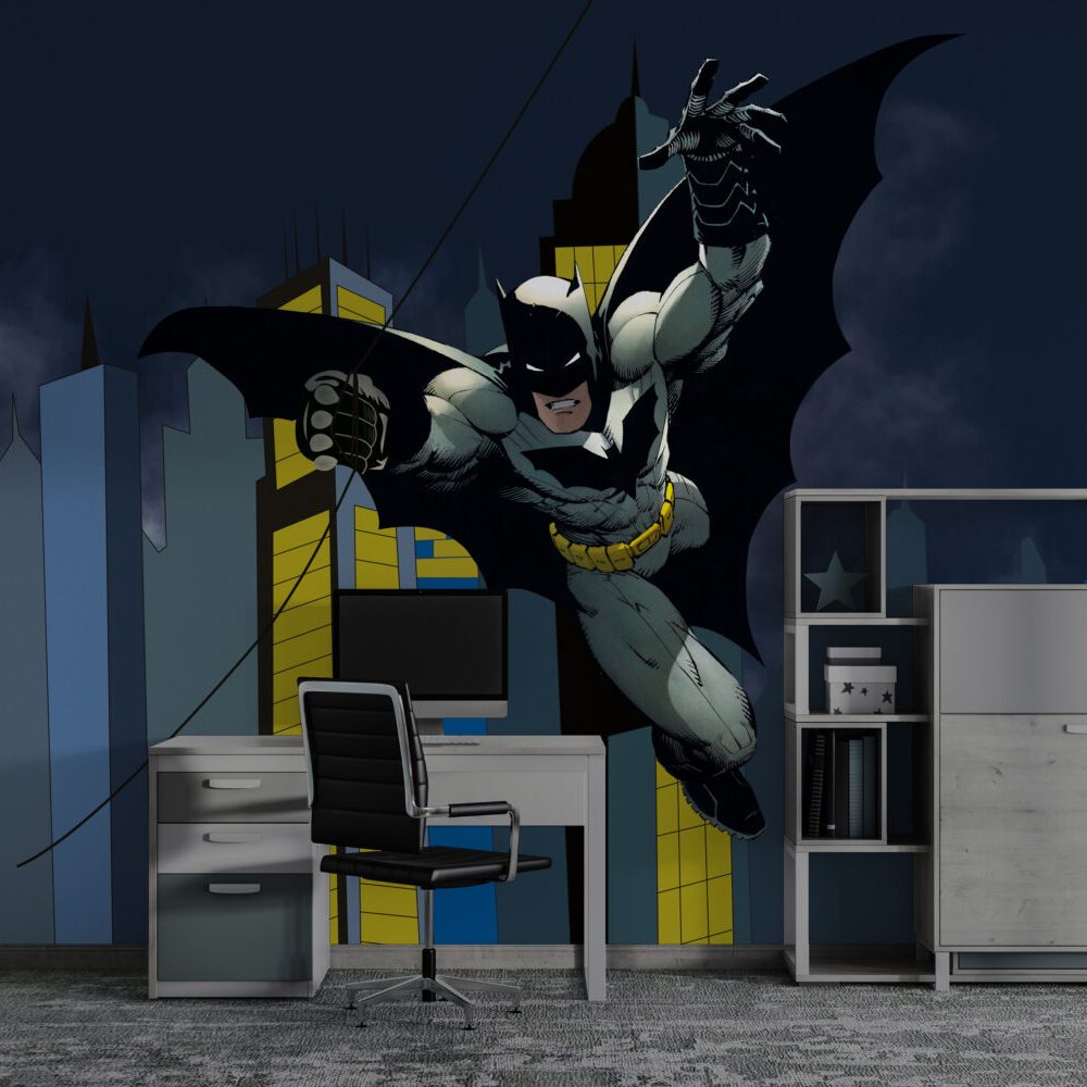 Batman Gotham City'de Duvar Kağıdı