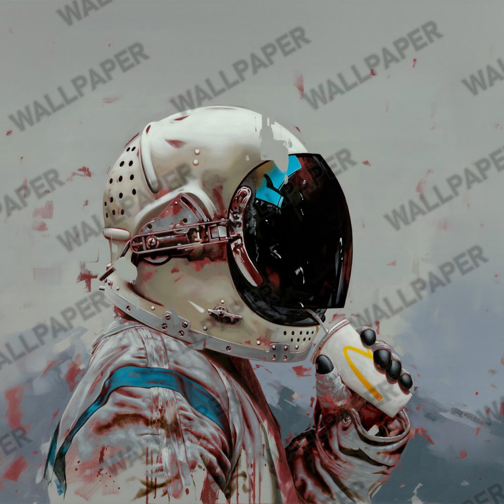 Astronot Portre Duvar Kağıdı