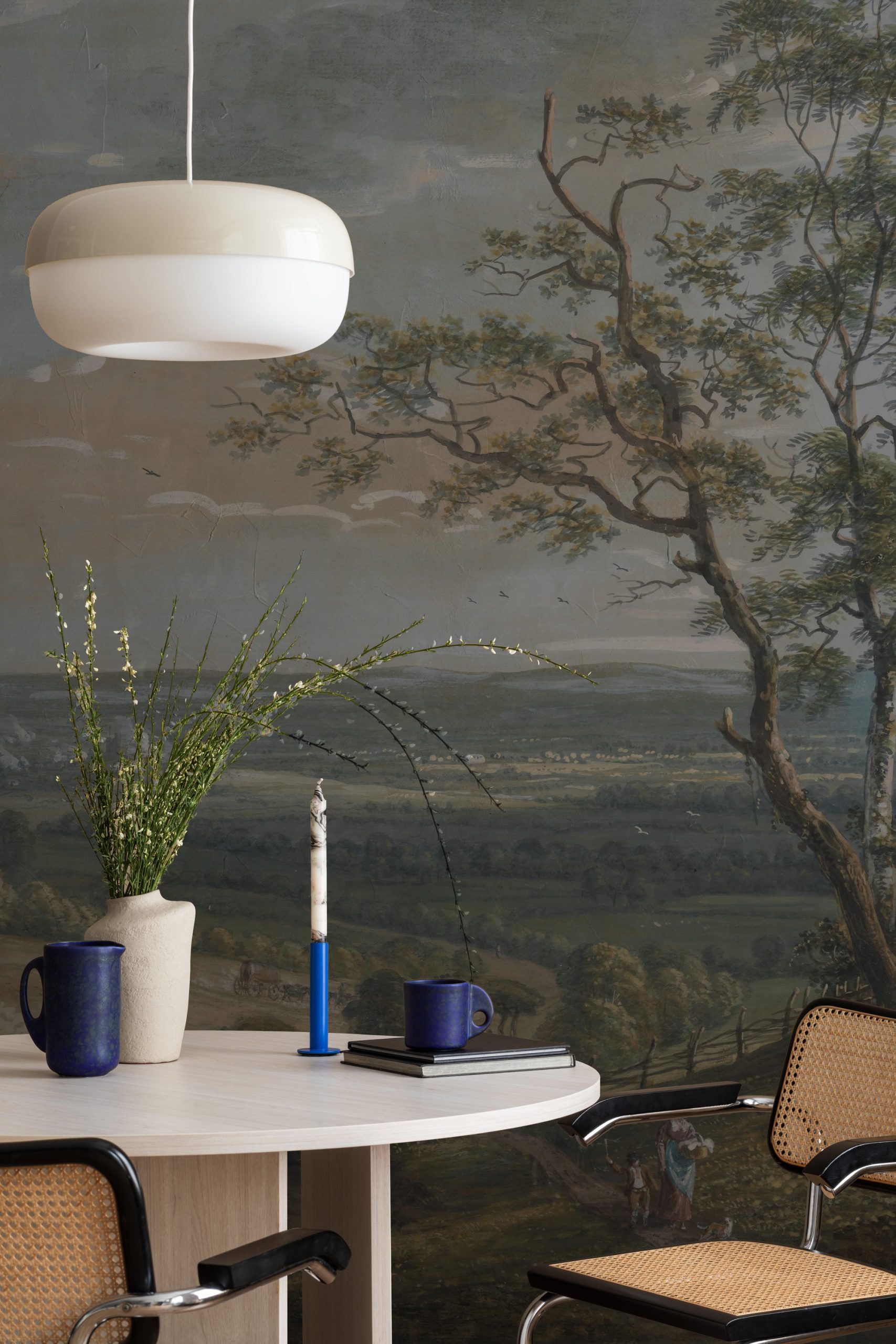 Vadideki Köy Manzarası Duvar Kağıdı Vadideki Köy Manzarası Duvar Kağıdı