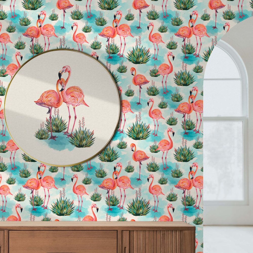 Flamingo Rüyası Duvar Kağıdı