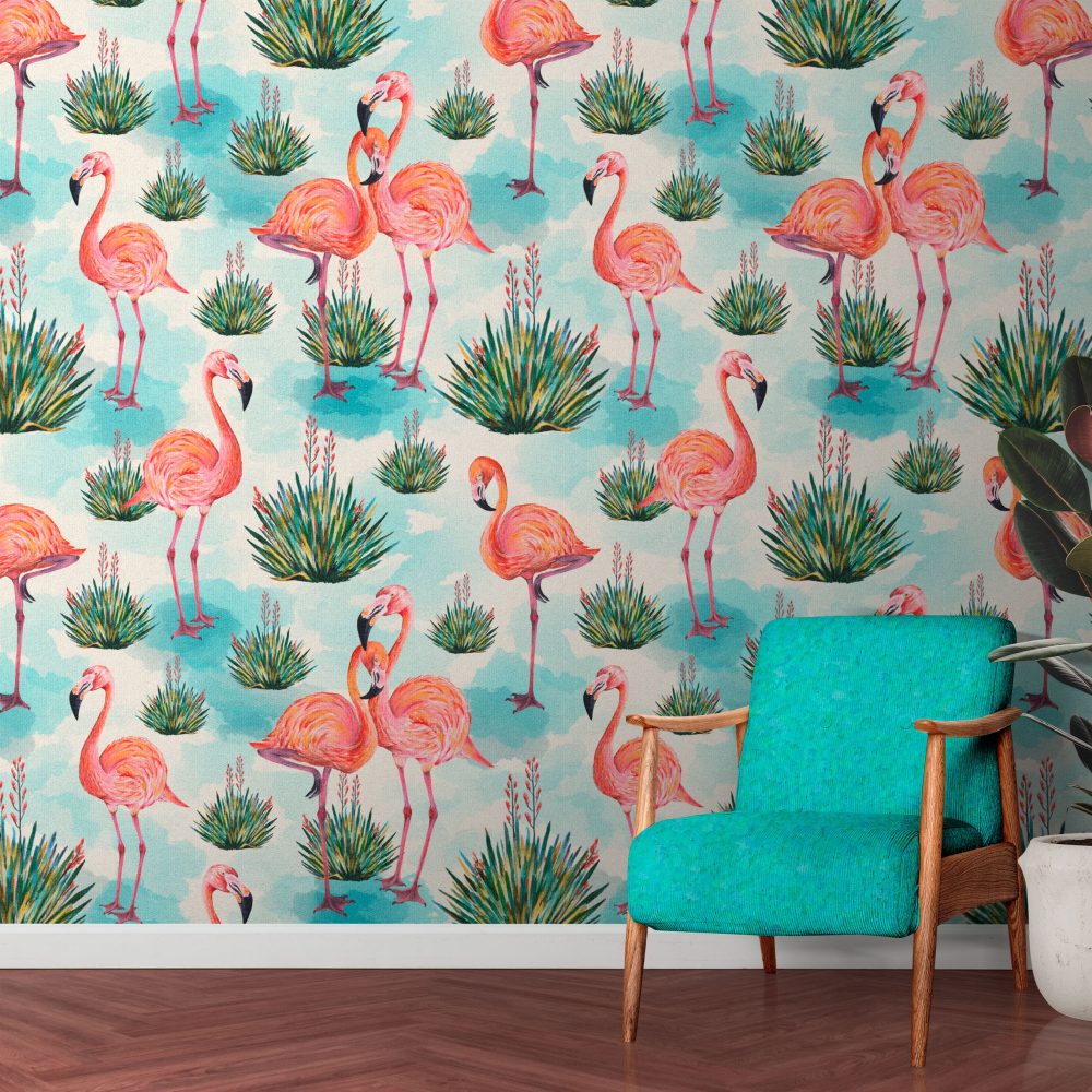 Flamingo Rüyası Duvar Kağıdı