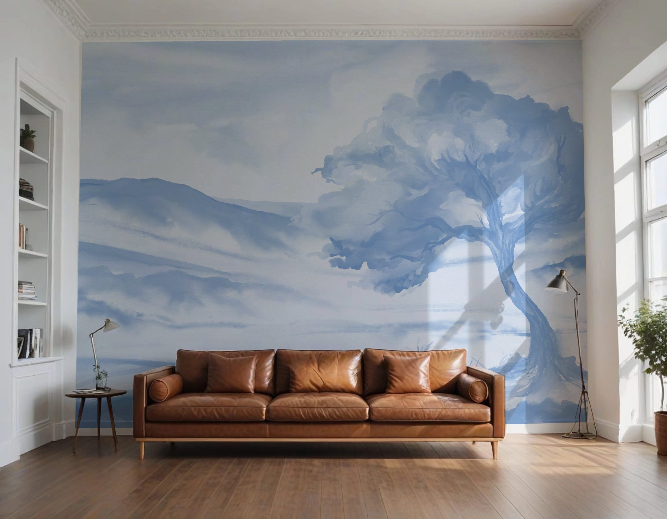 Project (20250823052711) Şiirsel düşünceler Mavi Duvar Kağıdı