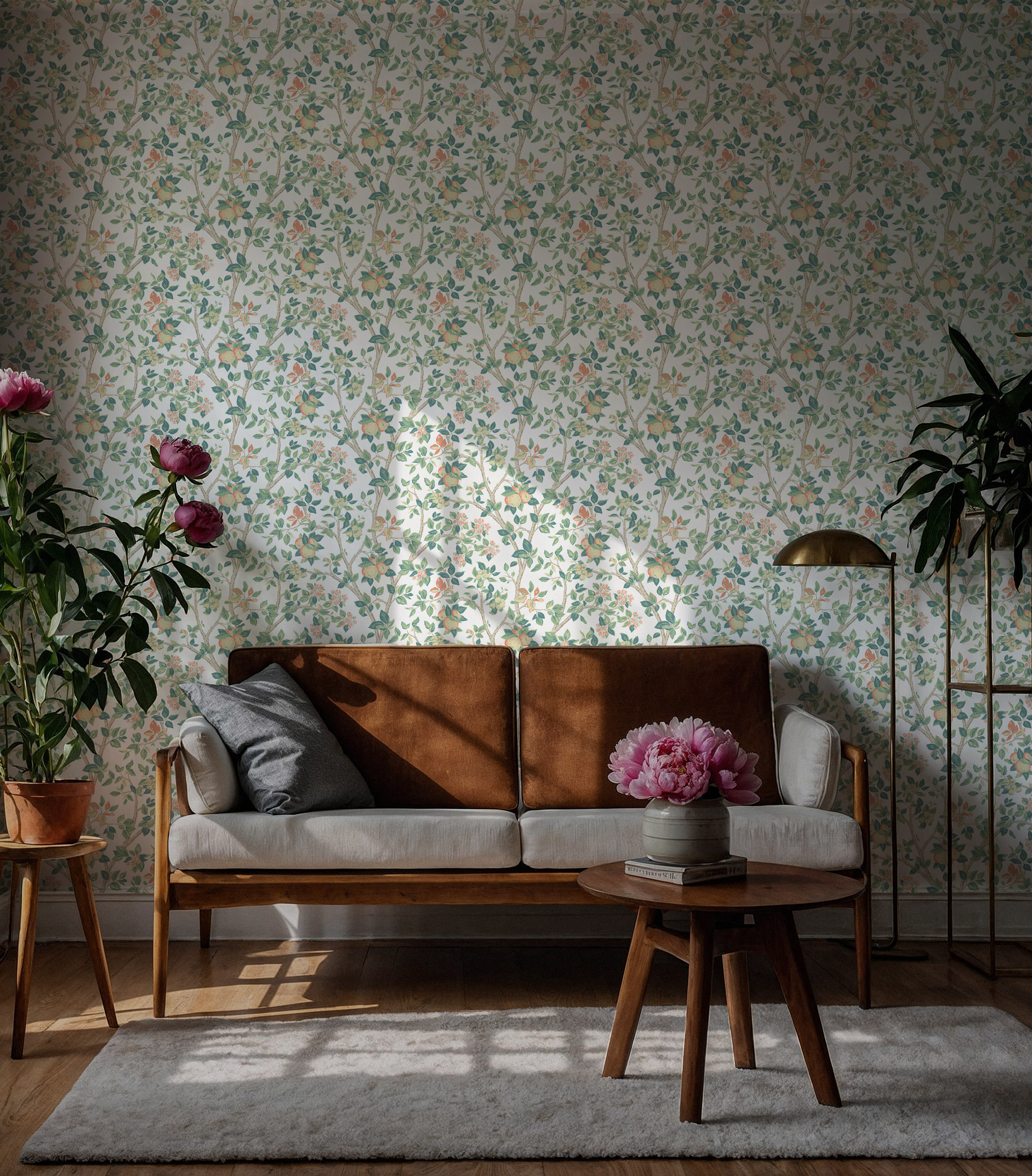 Pastel Renkler Bahar Dalları Duvar Kağıdı Pastel Renkler Bahar Dalları Duvar Kağıdı