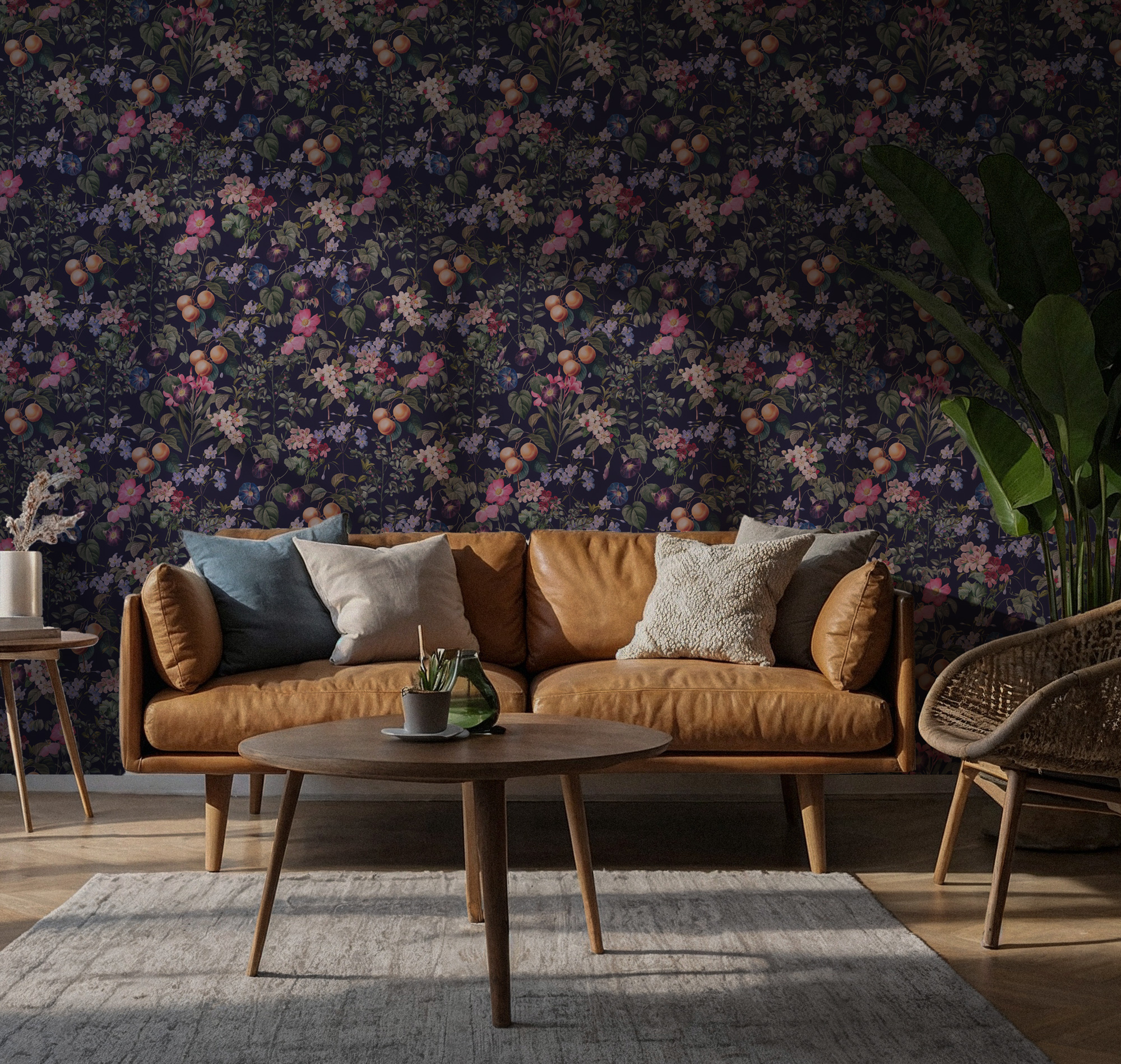 Meyveli Çiçek Duvar Kağıdı Meyveli Çiçek Duvar Kağıdı