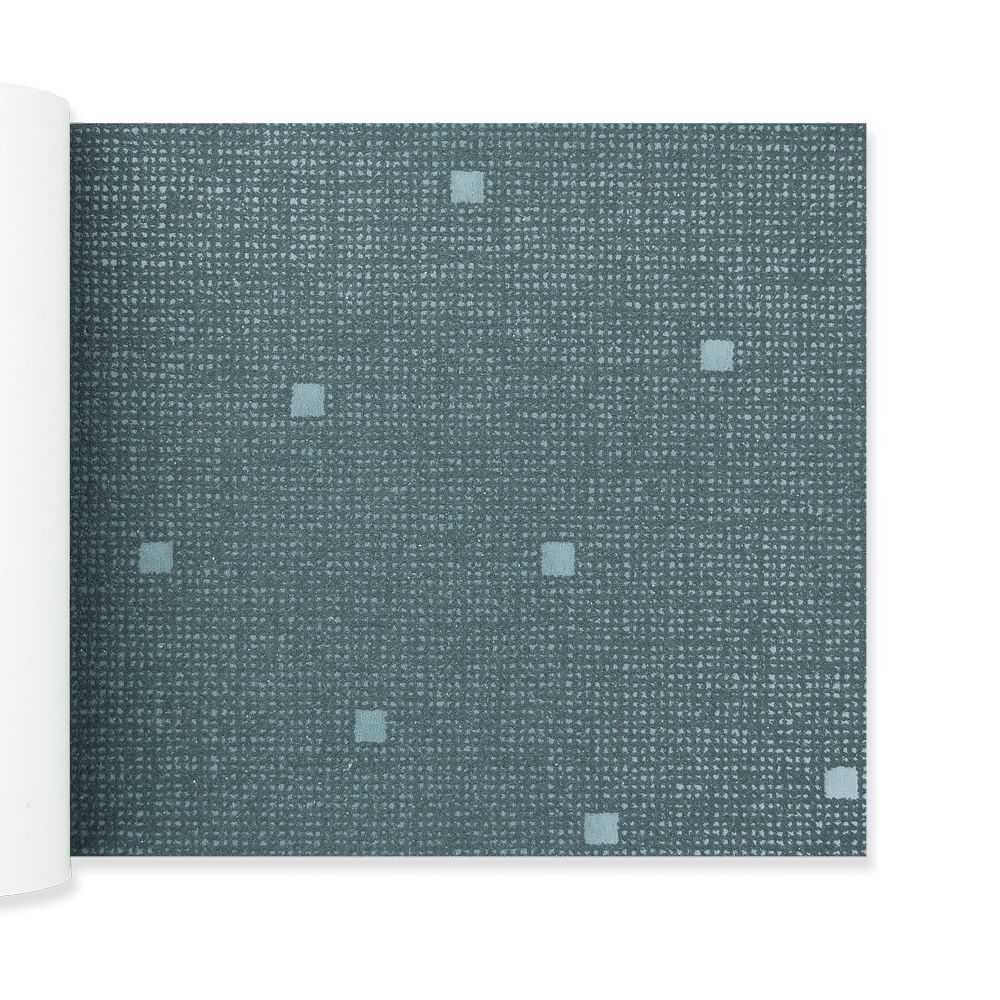 Omexco Disco Gece Mavi Renkli Duvar Kağıdı QA302 10mt- (9,2m²)